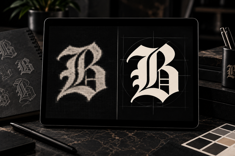 Logo clean up