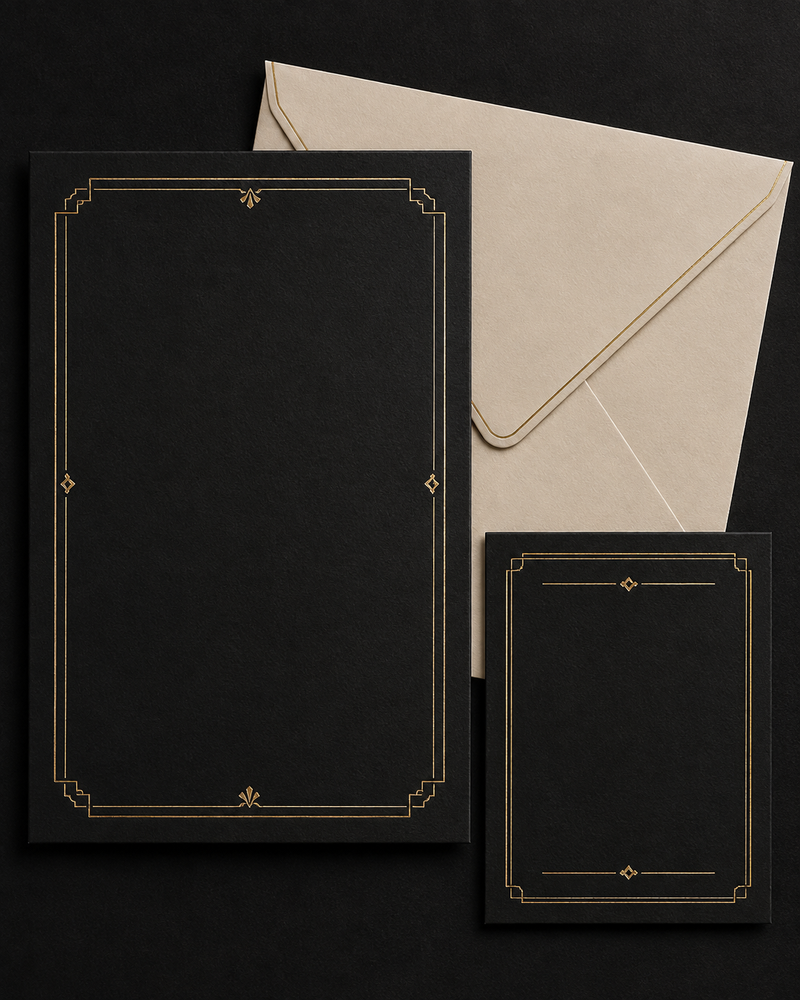 Invitations and event paper