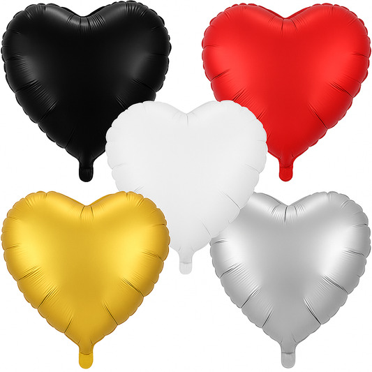 18" Heart Shaped Foil Balloons