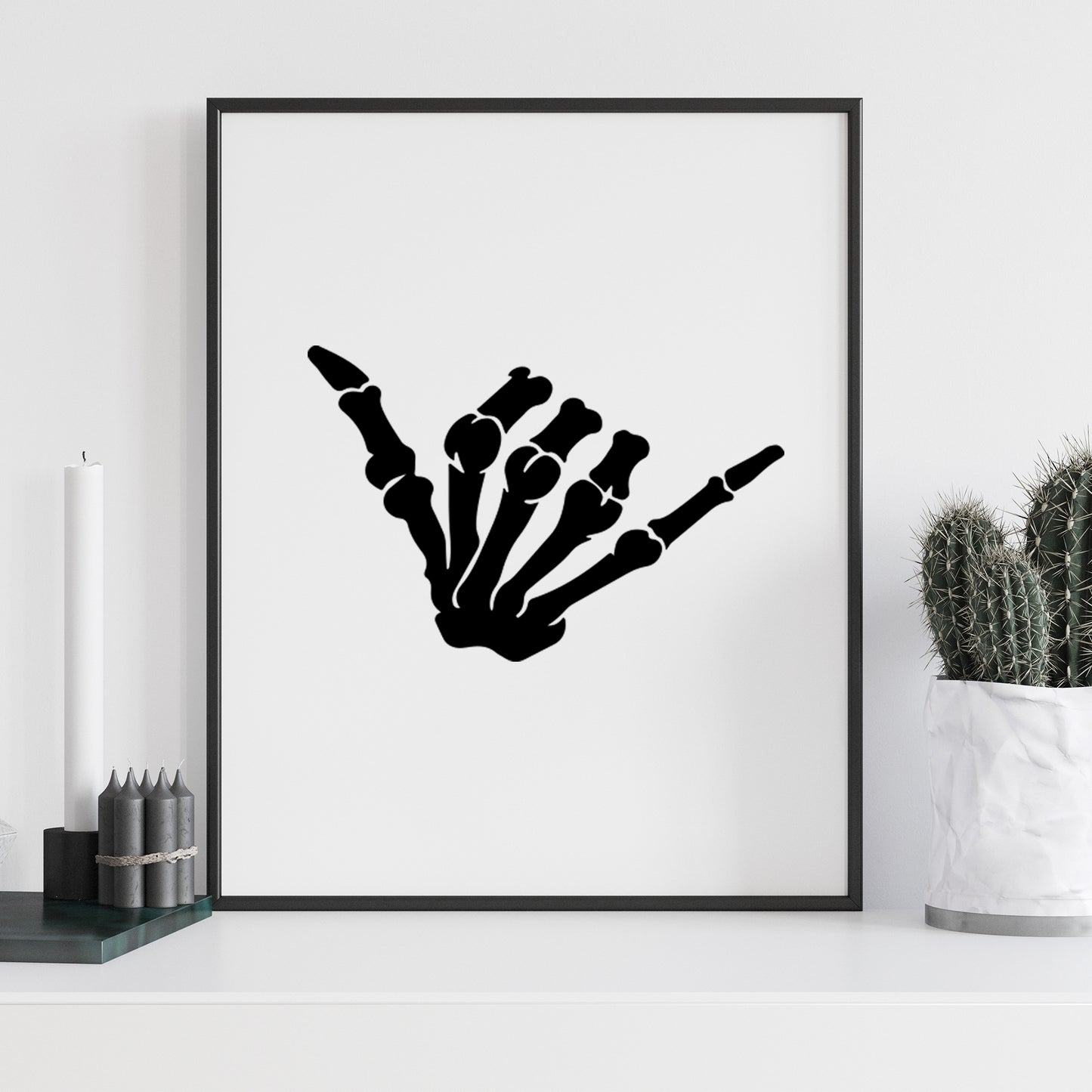Shaka Skeleton Hands