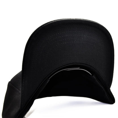 Black Brim Snapback