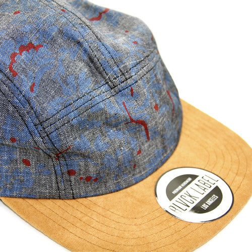 5 Panel Denim Camper Cap - 2