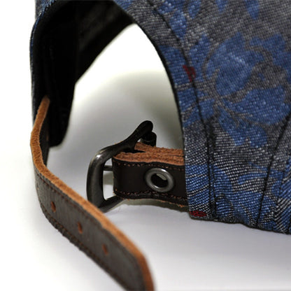 5 Panel Denim Camper Cap - 4