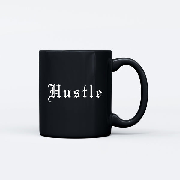 Hustle Black Coffee Mug