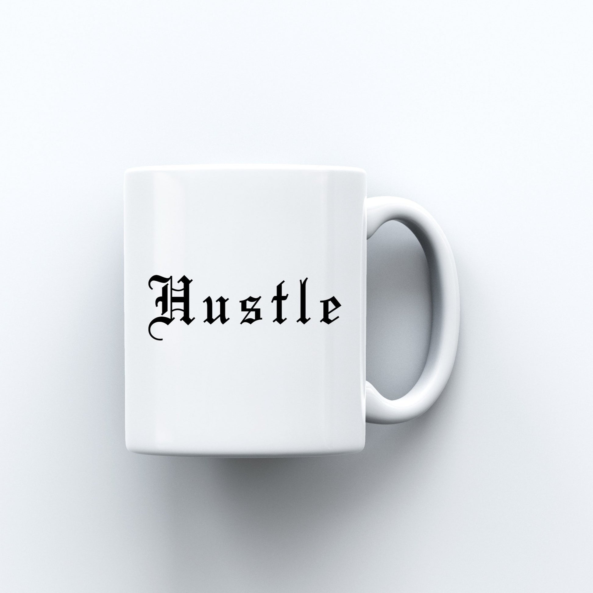 11 oz. White Hustle Mug